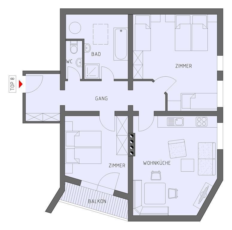 Ferienwohnung Optimal Kaltenbach Ngoại thất bức ảnh